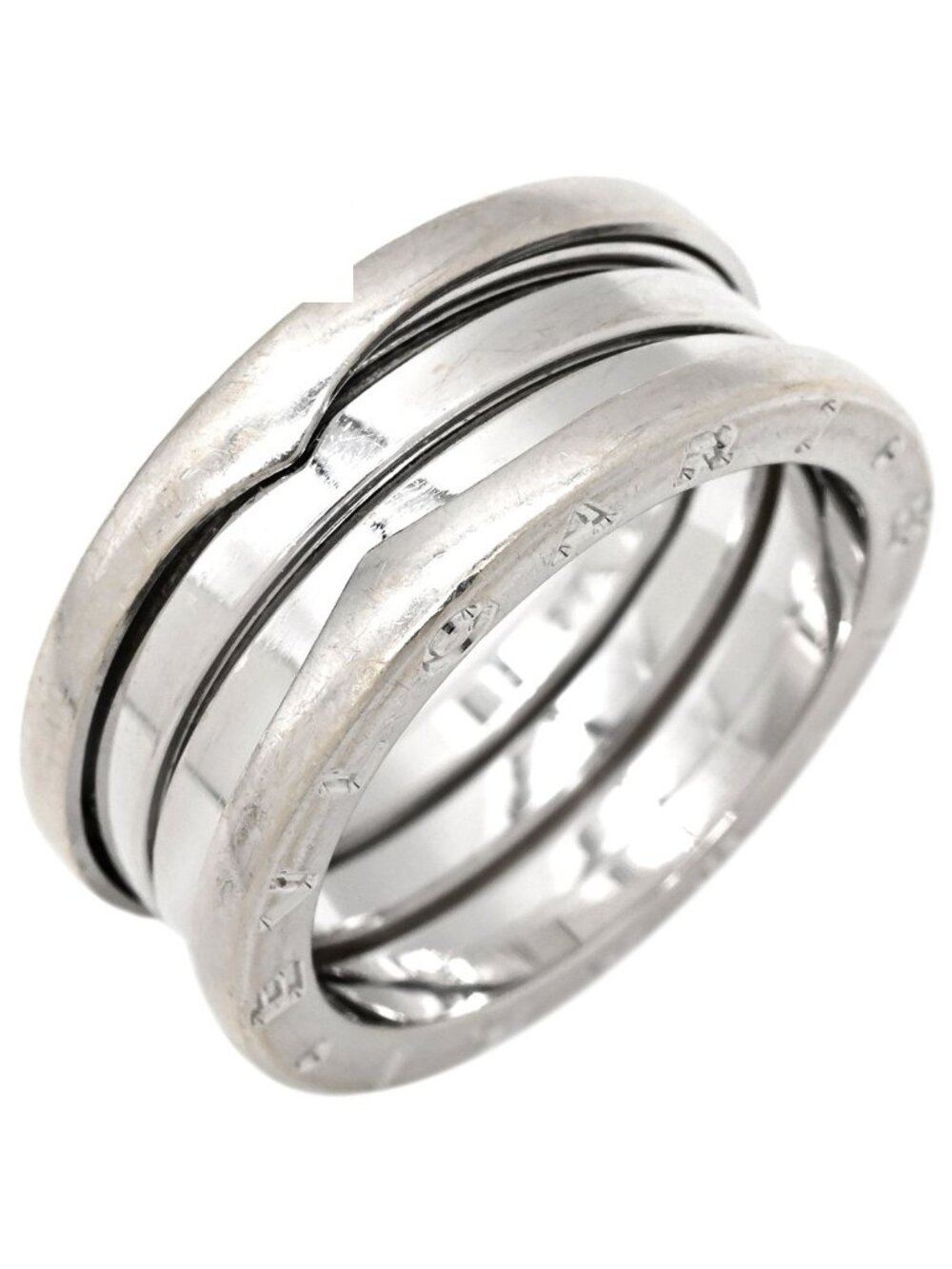 Bvlgari Ring B.zero1 Band White Gold 57 750